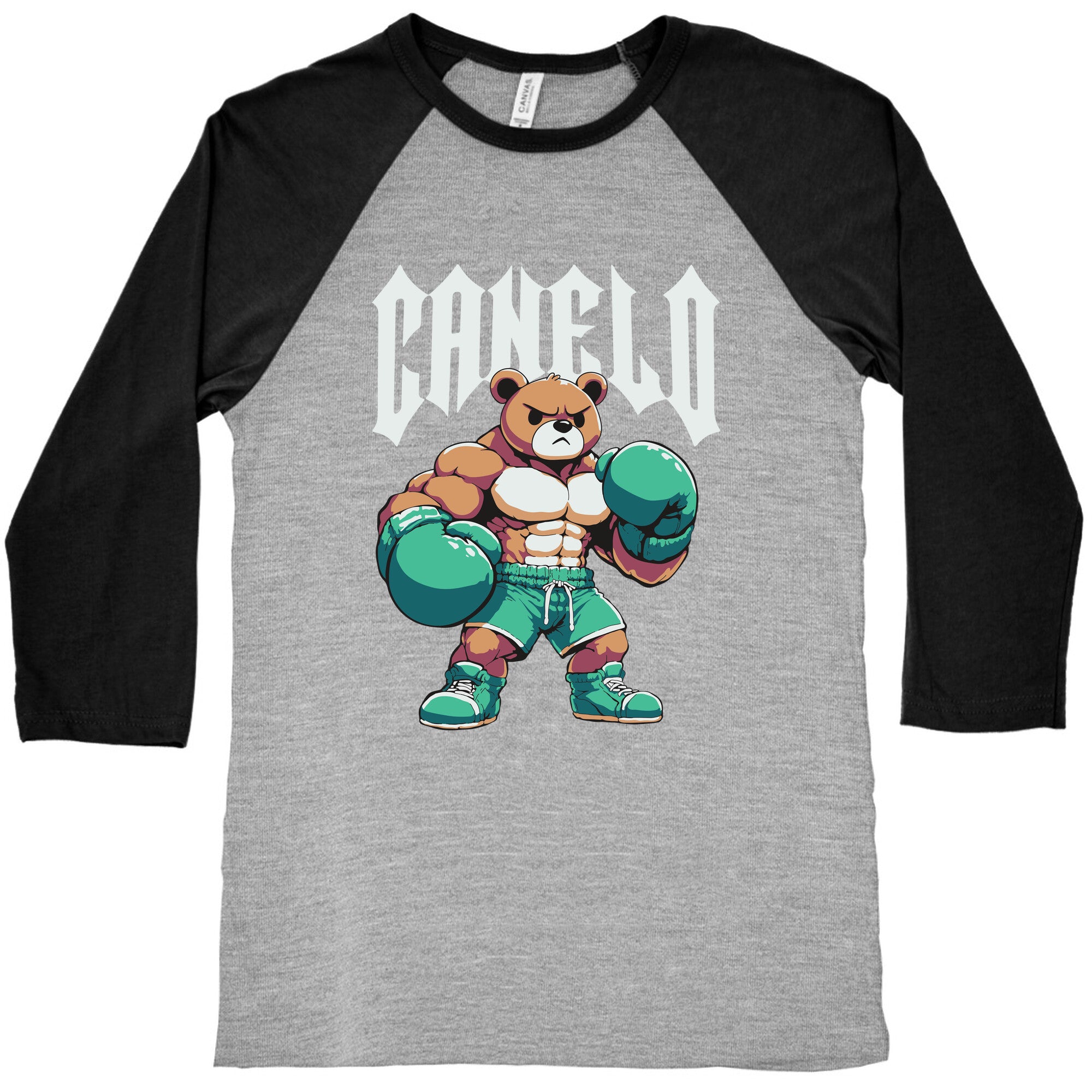 Canelo Teddy Bear Baseball Tee